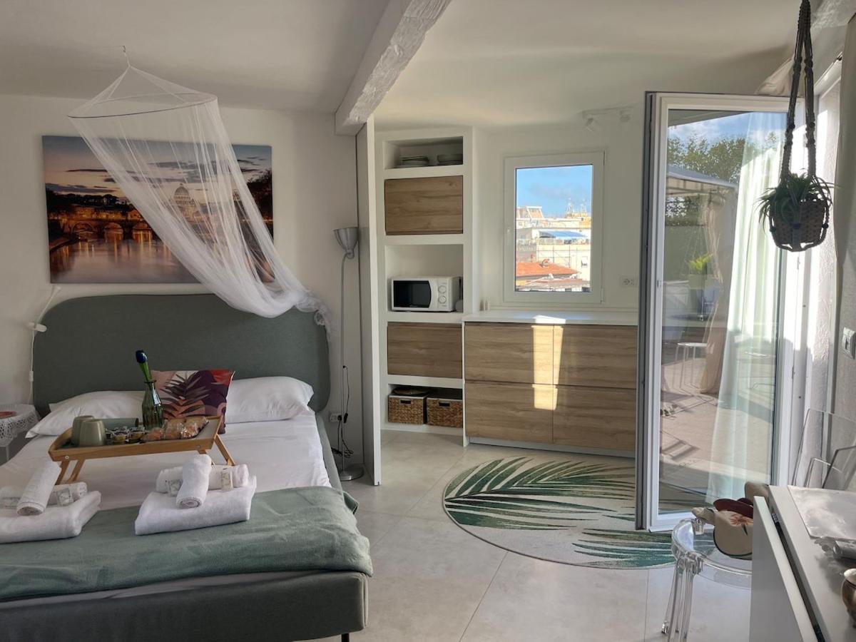 Monteverde Double Terrace Penthouse Roma Ngoại thất bức ảnh